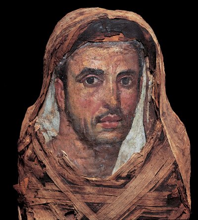 Mummy Portrait of a Man by Unbekannt Unbekannt
